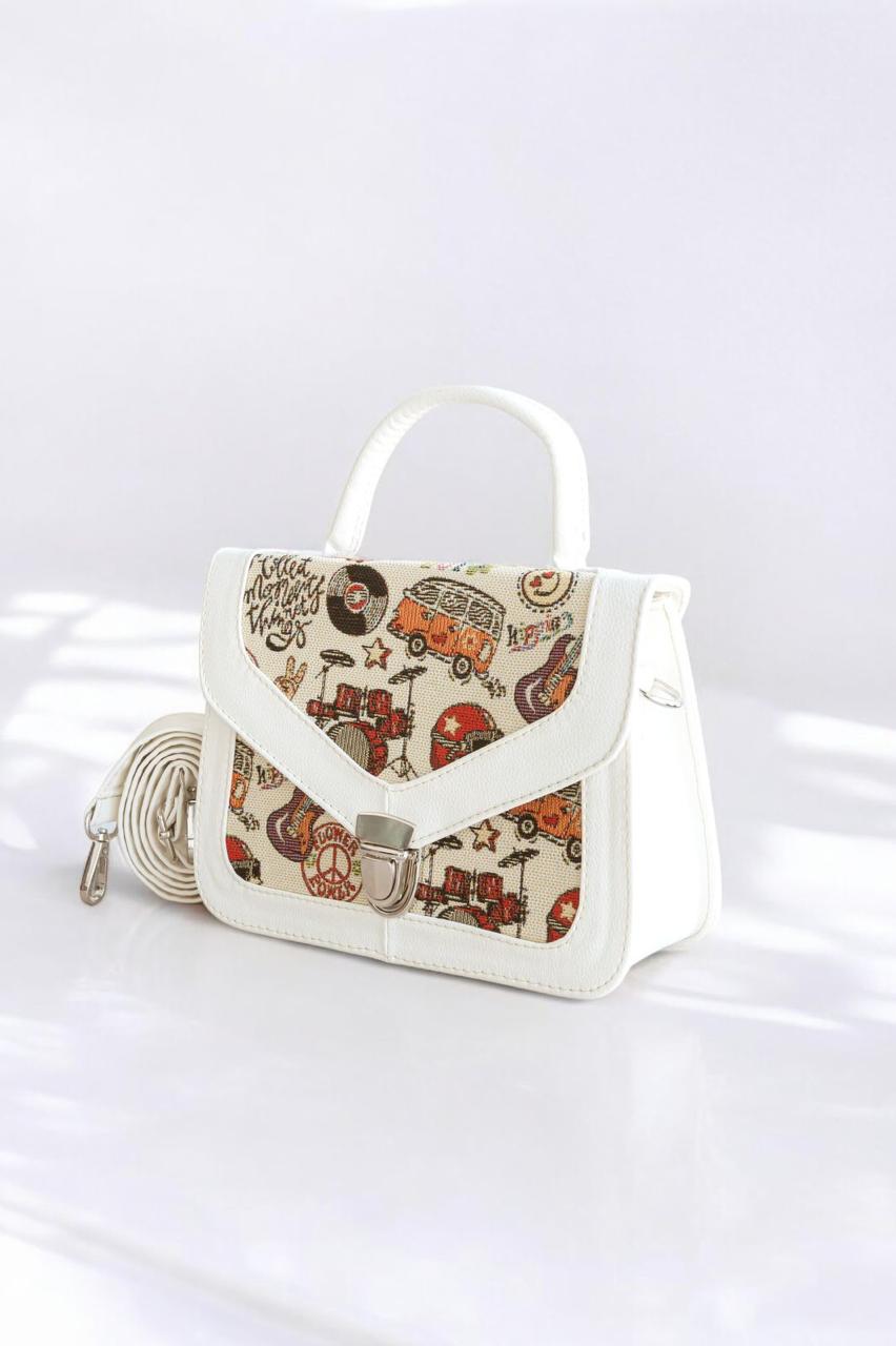 Bolso Gobelino Estampado Mujer