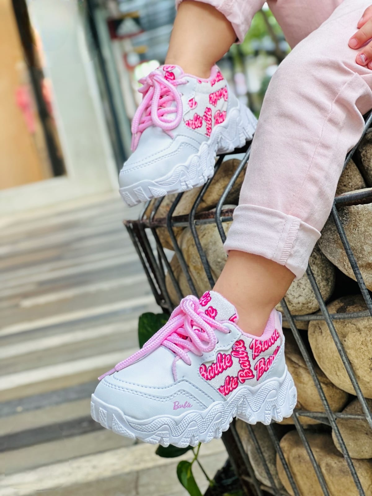 Tenis Barbie Tractor Niñas Sublimado