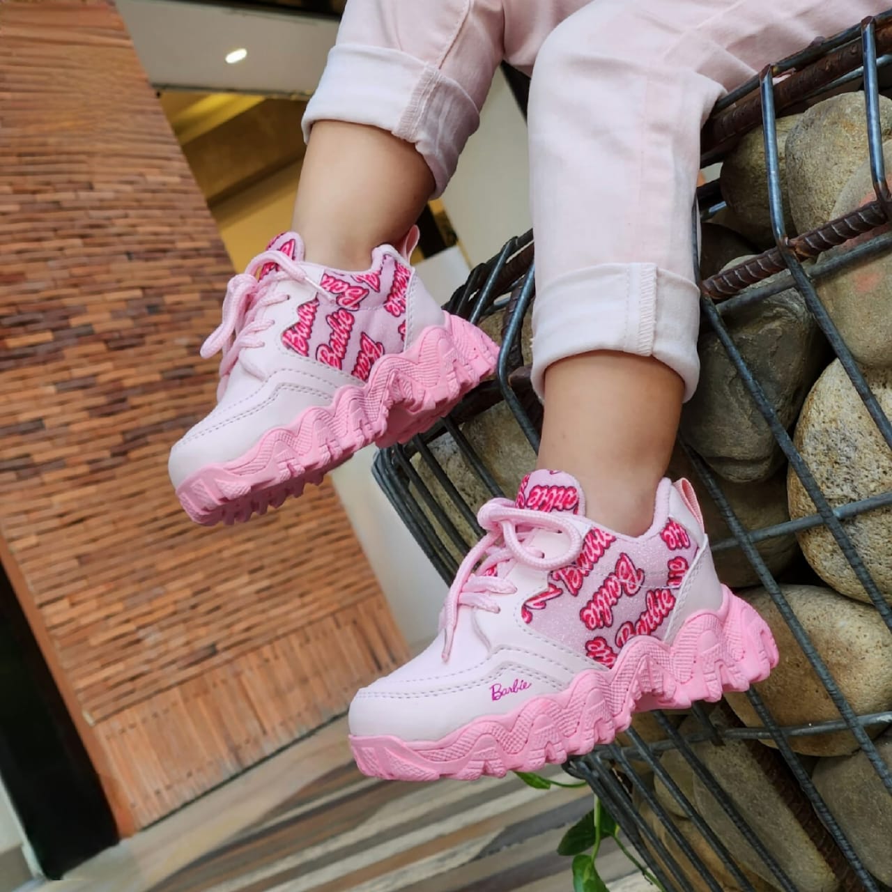Tenis Barbie Tractor Niñas Sublimado