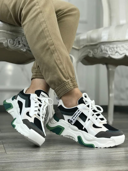 Tenis Mujer Tricolor Urbano Plataforma