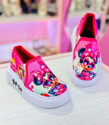 Tenis Zapatos Mocasín Babuchas Caricaturas Niños Niñas