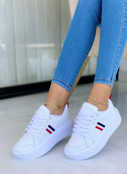 Tenis Bolichero Tricolor