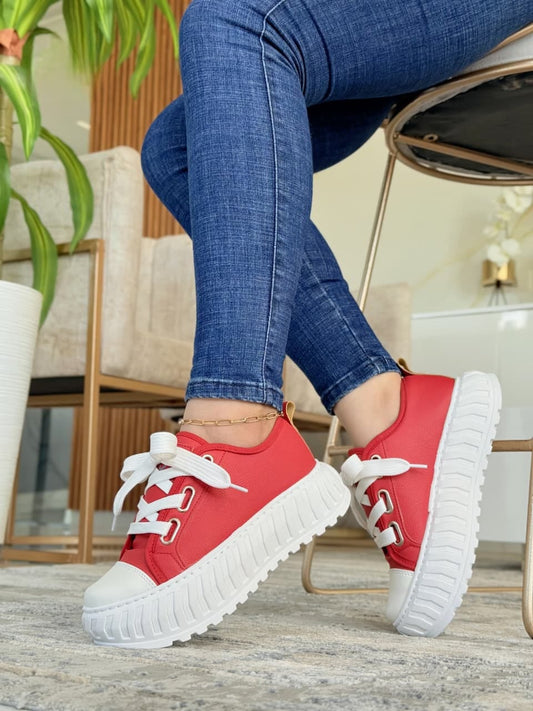 Oxford tipo baleta charol