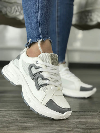 Tenis Corazón Mujer