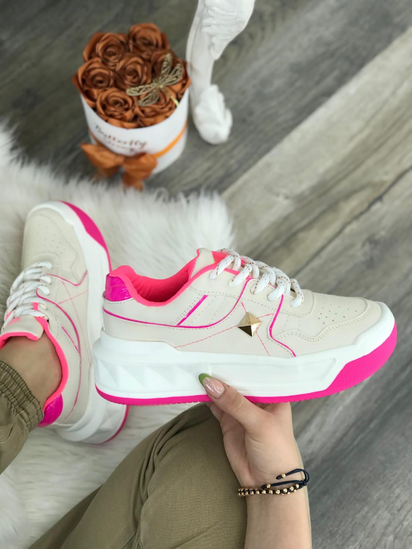 Tenis Mujer Trend Plataforma