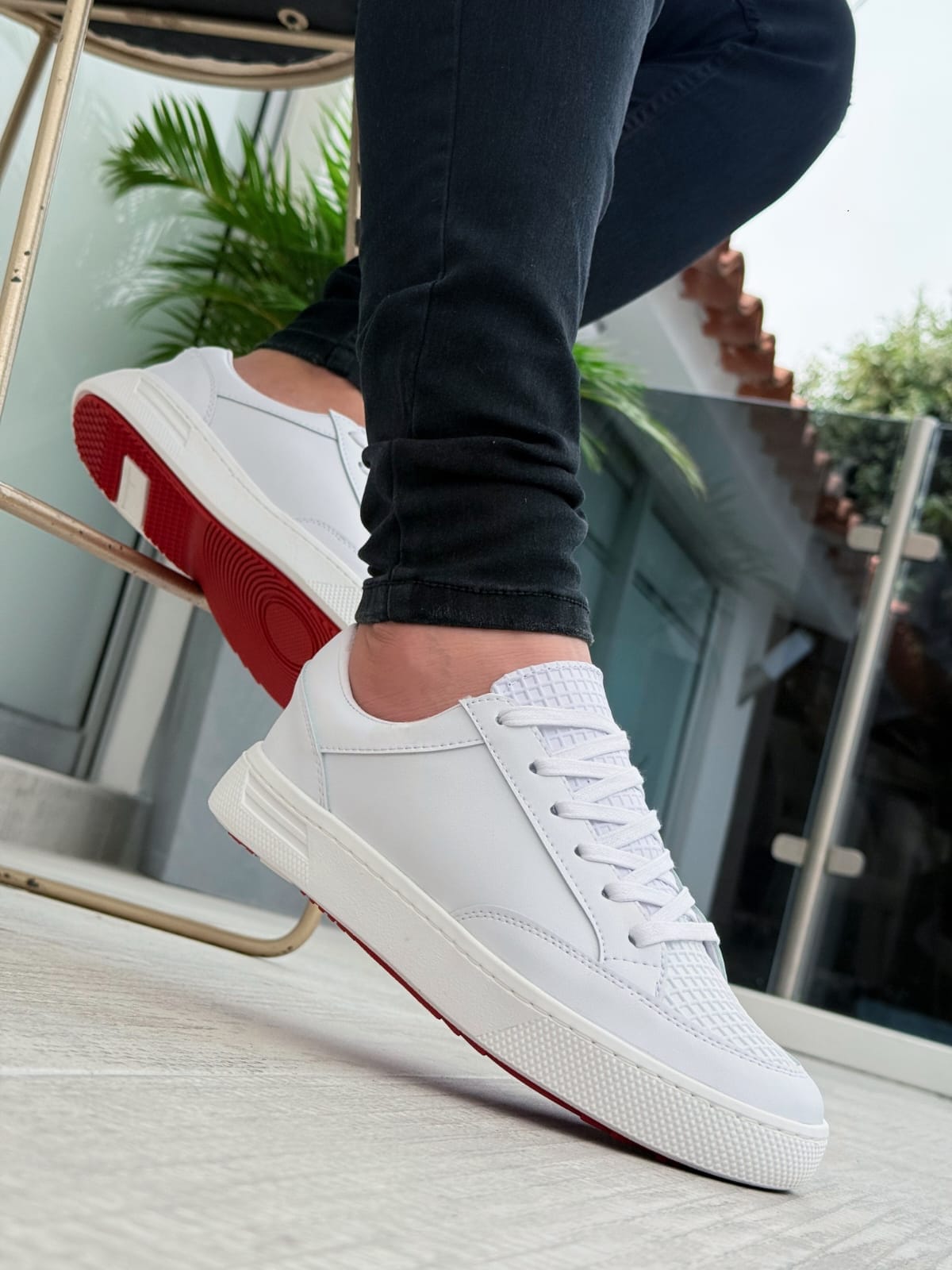 Casual Suela Roja Hombre